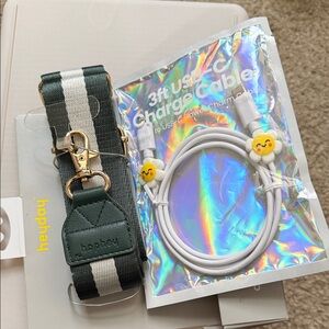 Cell Phone Crossbody and Charge Cable